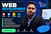 develop websites as a fullstack developer