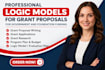 create logic models for government grant foundation grant funding proposals