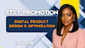 etsy shop digital product design and manager