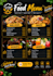 design a modern restaurant menu