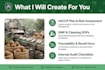 create brcgs haccp and gmp documents for your coconut mill