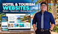 create a modern hotel or tourism website