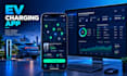 develop an ev charging app, management dashboard and fleet tracking software