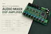 design multichannel audio mixer dsp and amplifier pcbs electronics