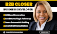 sales development representative sales closer salesperson appointment setting