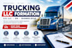 form your trucking llc and assist with ein setup