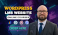design a responsive wordpress lms elearning website using learndash