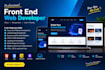 build a responsive modern website using HTML CSS and javascript