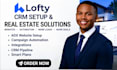 real estate lofty crm idx website lofty smart plans lofty campaign automation
