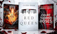design a premium dark romance or gothic romance book cover