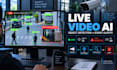 develop real time video processing, live object detection, ai event alerts