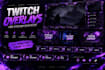 design professional twitch overlays and stream graphics