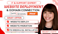 deploy website with database on godaddy cpanel, netlify vercel