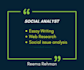 help you analyze social issues and provide policy implications