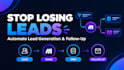 automate lead generation and follow up with manychat