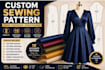 create custom sewing patterns and digital garment patterns