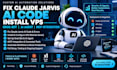 fix claude jarvis ai code install vps grok bot ai agent mcp integration