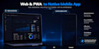 convert website or pwa into native ios and android mobile app