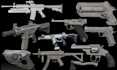scuplt 3d cosplay weapons props 3d airsoft gun model accessory for 3d printing