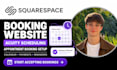 set up squarespace booking acuity scheduling appointment booking website