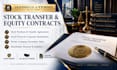 prepare shareholder stock transfer documentation agreements
