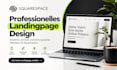 design squarespace landing page german landingpage website