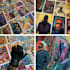 custom comic art, panel, cover and character page
