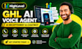 ghl ai voice agent ai receptionist and ghl chatbot ghl automation