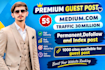 publish your article on medium,com and linkedin,com