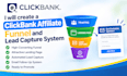 create a clickbank affiliate funnel and lead capture system