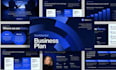 design a business proposal presentation, sales deck, company presentation