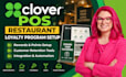 set up clover pos restaurant loyalty program and rewards