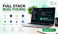 fix bugs and errors in your full stack web application