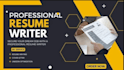 professional executive resume writing, cover letter, linkedin profile