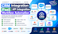 crm integration, ipaas, API CRM integration, ipaas, API integration, integration