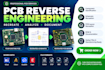 reverse engineer and recreate your pcb schematic and design
