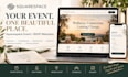 design a squarespace event website with rsvp and registration
