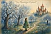 create illustrated fairytale book cover