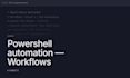 automate your workflows with powershell scripts