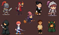 do pixel art sprite sheet pixel art animation pixel art character 2d pixel art