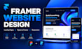 design framer website, framer landing page, figma to framer