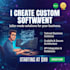 create ai developed custom softwares