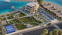 provide modern private villa render, 3d landscape design for local home builders