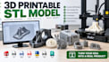 create a 3d printable stl model for 3d printing