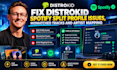 fix distrokid spotify split profile issues, mismatched tracks and artist mapping