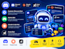 develop custom discord bot game bot with claude code mini game bot grok bot