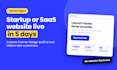design a high converting framer website for your startup or saas