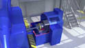 create 3d power plant,turbine and industrial engineering animation