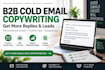 write personalized b2b cold emails and follow up sequences