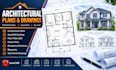 create architectural plans, drawings and house plans in autocad